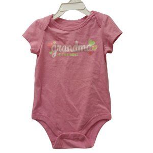 Jumping Bean 12-month "Grandma is the best" onesie